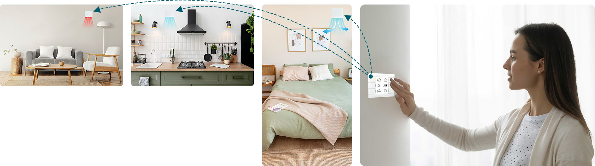 Passiv Energie KNX devices in use